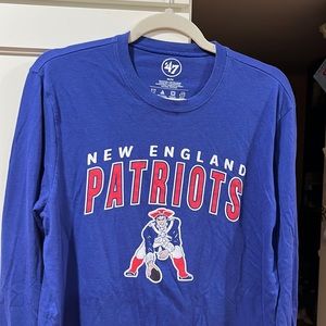 New England Patriots long sleeve T-shirt (worn once)